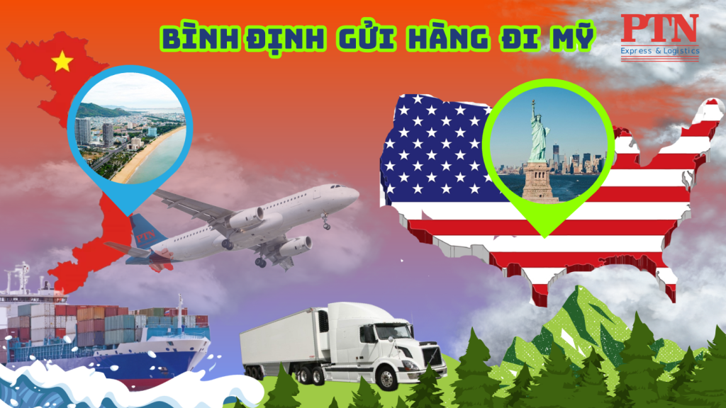 PTN Logistics là một dịch vụ vận chuyển hàng hóa đáng tin cậy và chất lượng cao, chuyên gửi hàng đi Mỹ tại Bình Định Với cam kết về giá cả cạnh tranh, đội ngũ chuyên nghiệp và quy trình vận chuyển hiệu quả, PTN Logistics mang đến sự hài lòng và tin tưởng cho khách hàng.